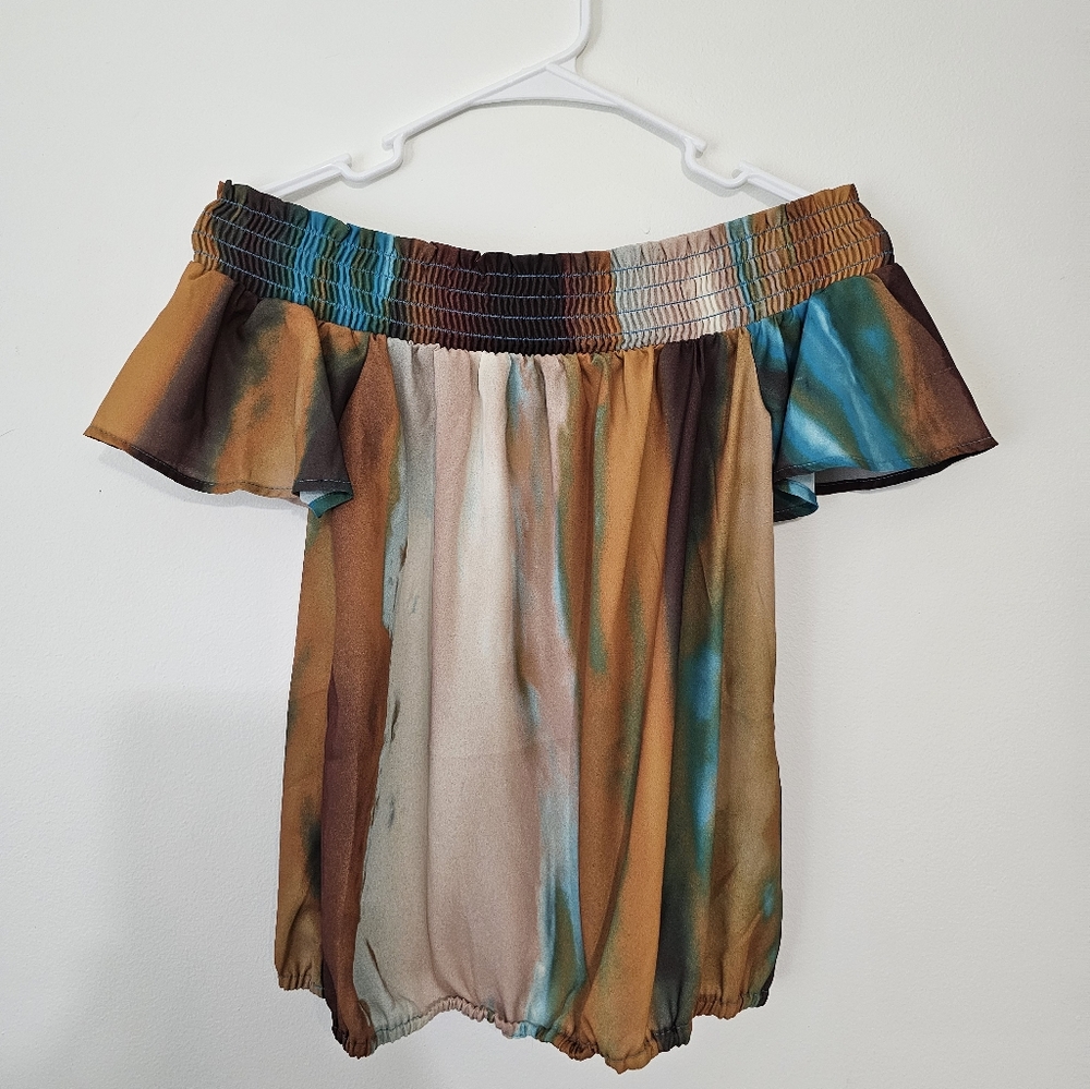 STUNNING New York & Company XS Off the Shoulder Blouse